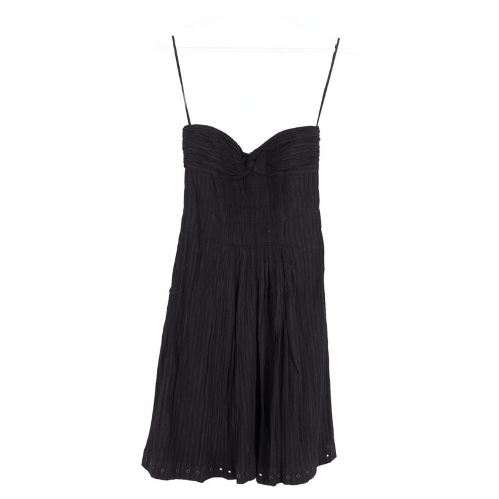 Isabel Marant Étoile Taylor Strapless Dress in Black Cotton